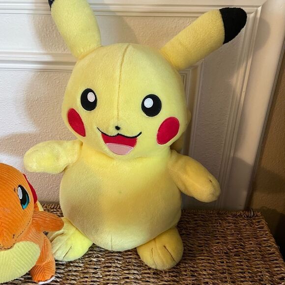 Pokemon Build a Bear Plush Charmander Corduroy Plush - Picture 3 of 11